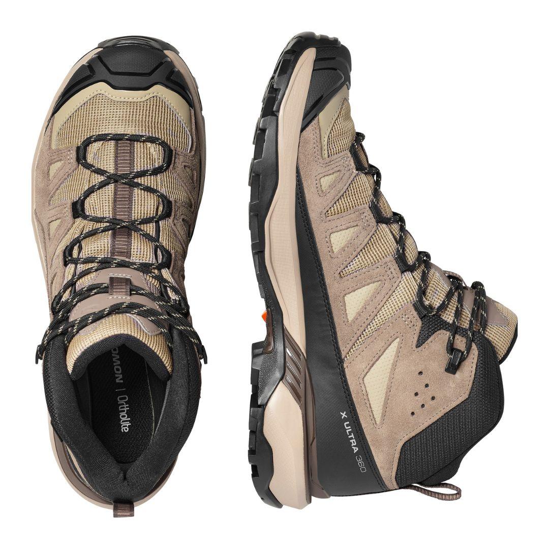 Salomon Men's X Ultra 360 Leather Mid Gore-Tex Hiking Boots